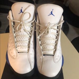 Jordan 13 White Hyper Royal